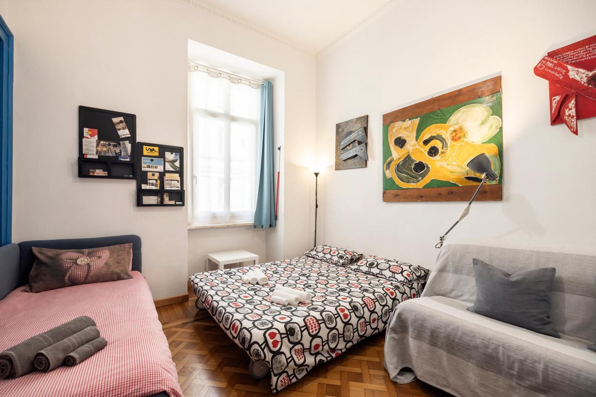Apartamento Nonpertutti Piazza Castello Accessibile Senior Famiglie