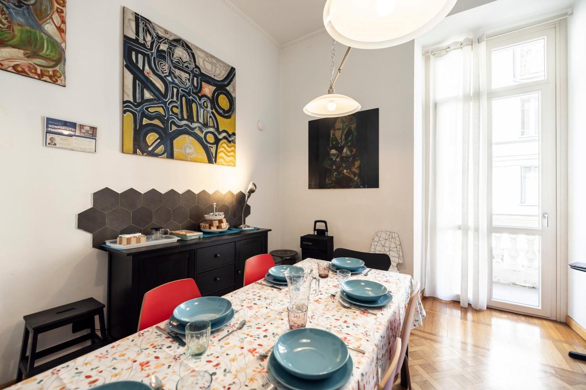 Nonpertutti Piazza Castello Accessibile Senior Famiglie Apartamento Turín